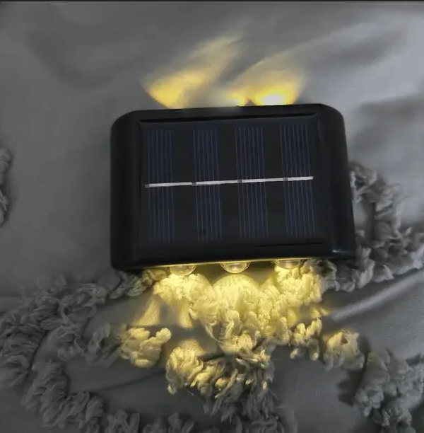 Solcellsdriven Vägglampa