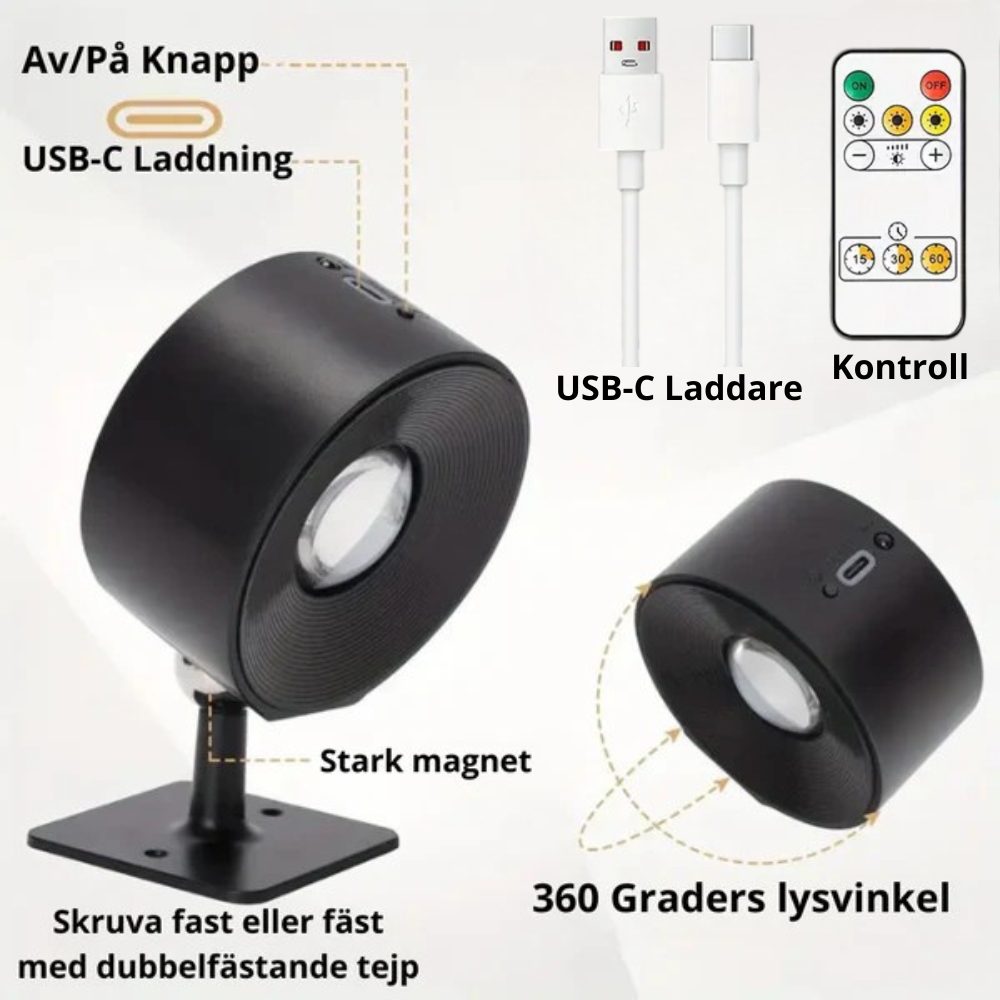Trådlös Spotlight